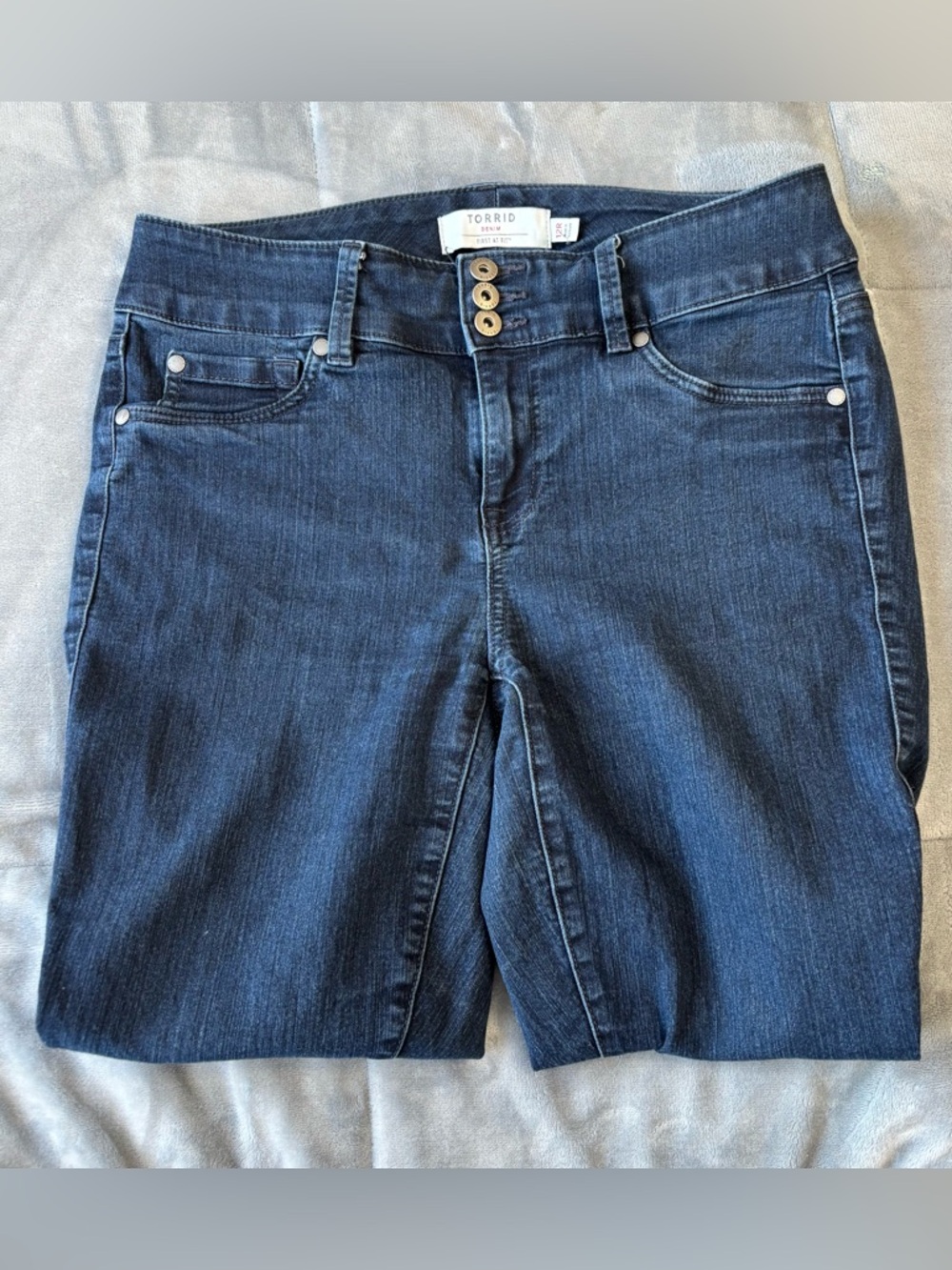 Torrid Dark Indigo Stretch Jeggings